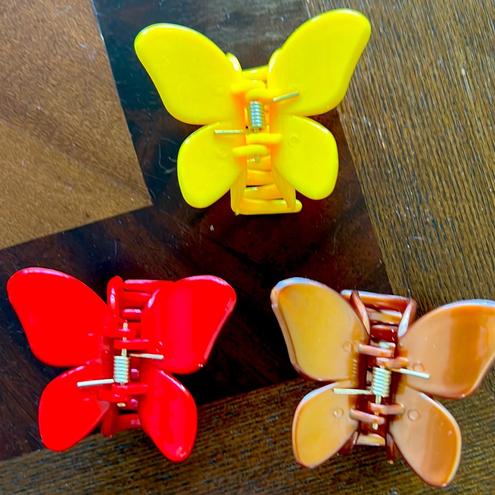 3 fabulous fall butterfly hair clip’s